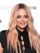 Emily Atack Leggy at Vanity Fair EE Rising Star Party 2022 in London