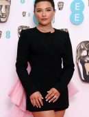 Florence Pugh Leggy at EE British Academy Film Awards 2022 in London