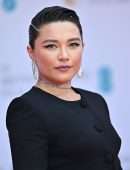 Florence Pugh Leggy at EE British Academy Film Awards 2022 in London