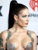 Halsey Cleavage at 2022 iHeartRadio Music Awards in Los Angeles