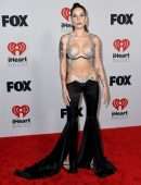Halsey Cleavage at 2022 iHeartRadio Music Awards in Los Angeles