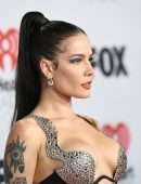 Halsey Cleavage at 2022 iHeartRadio Music Awards in Los Angeles