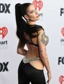 Halsey Cleavage at 2022 iHeartRadio Music Awards in Los Angeles