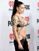 Halsey Cleavage at 2022 iHeartRadio Music Awards in Los Angeles