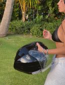 Kim Kardashian Booty and Cleavage in a Towel Photoshoot
