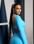 Kim Kardashian Booty at Vanity Fair Oscar Party in Beverly Hills
