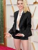 Kristen Stewart Leggy at 94th Annual Academy Awards in Hollywood