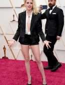 Kristen Stewart Leggy at 94th Annual Academy Awards in Hollywood