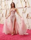 Lily James Leggy at 94th Annual Academy Awards in Hollywood