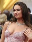 Lily James Leggy at 94th Annual Academy Awards in Hollywood