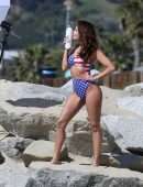 Maria Melilo Booty, Photoshoot Candids for 138 Water in Santa Monica