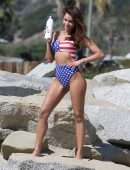Maria Melilo Booty, Photoshoot Candids for 138 Water in Santa Monica
