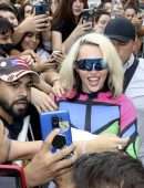 Miley Cyrus Booty in Colourful Outfit, Out in Buenos Aires
