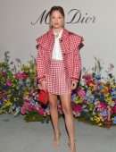 Olivia Holt Leggy at Miss Dior Millefiori Garden Pop-Up in West Hollywood