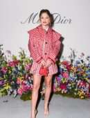 Olivia Holt Leggy at Miss Dior Millefiori Garden Pop-Up in West Hollywood