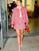 Olivia Holt Leggy at Miss Dior Millefiori Garden Pop-Up in West Hollywood