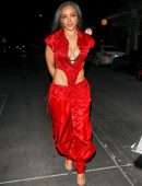 Tinashe Cleavage at Gigi’s in Los Angeles