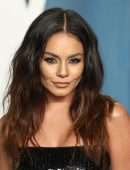 Vanessa Hudgens Booty in See-Through Dress at 2022 Vanity Fair Oscar Party in Beverly Hills