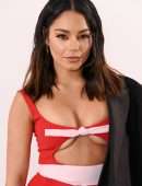 Vanessa Hudgens Leggy and Underboobs at Giambattista Valli Fashion Show in Paris