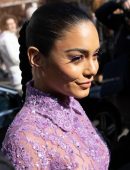 Vanessa Hudgens Leggy at Valentino Fashion Show in Paris