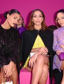 Vanessa Hudgens Leggy at Valentino Fashion Show in Paris
