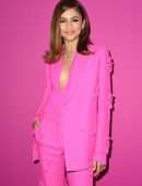 Zendaya Coleman Cleavage at Valentino Womenswear Fall/Winter 2022/2023 Fashion Show in Paris