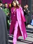 Zendaya Coleman Cleavage at Valentino Womenswear Fall/Winter 2022/2023 Fashion Show in Paris