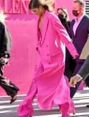 Zendaya Coleman Cleavage at Valentino Womenswear Fall/Winter 2022/2023 Fashion Show in Paris