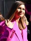 Zendaya Coleman Cleavage at Valentino Womenswear Fall/Winter 2022/2023 Fashion Show in Paris