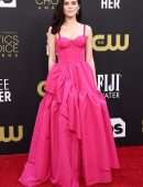 Zoey Deutch at 27th Annual Critics Choice Awards in Los Angeles
