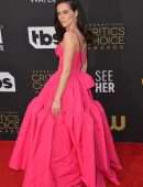 Zoey Deutch at 27th Annual Critics Choice Awards in Los Angeles