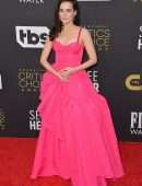 Zoey Deutch at 27th Annual Critics Choice Awards in Los Angeles