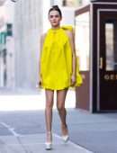 Zoey Deutch Leggy, Going to The Today Show in NYC
