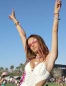 Alessandra Ambrosio at the Coachella Valley Music And Arts Festival in Indio