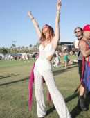 Alessandra Ambrosio at the Coachella Valley Music And Arts Festival in Indio