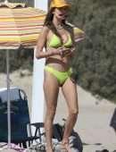 Alessandra Ambrosio Booty in Bikini on a Beach in Malibu