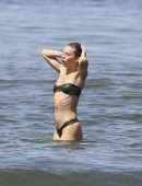 AnnaLynne McCord in a Tiny Thong Bikini on a Beach in Santa Monica