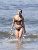 AnnaLynne McCord in a Tiny Thong Bikini on a Beach in Santa Monica