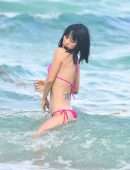 Bai Ling Booty in a Bikini at Miami Beach