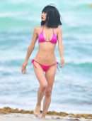 Bai Ling Booty in a Bikini at Miami Beach