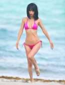 Bai Ling Booty in a Bikini at Miami Beach