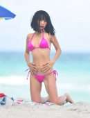 Bai Ling Booty in a Bikini at Miami Beach