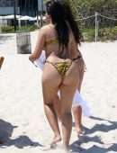 Camila Cabello Booty in Thong Bikini in Miami