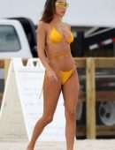 Chantel Jeffries Booty in a Tiny Bikini on a Beach in Miami