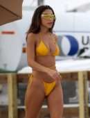 Chantel Jeffries Booty in a Tiny Bikini on a Beach in Miami