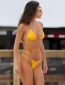 Chantel Jeffries Booty in a Tiny Bikini on a Beach in Miami