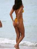 Chantel Jeffries Booty in a Tiny Bikini on a Beach in Miami