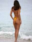 Chantel Jeffries Booty in a Tiny Bikini on a Beach in Miami