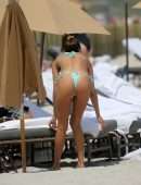 Chantel Jeffries in Bikini on a Beach in Miami