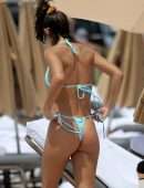 Chantel Jeffries in Bikini on a Beach in Miami
